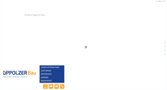 Desktop Screenshot of oppolzer-bau.at